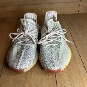 Adidas Yeezy Ape size 5.5 M / 7.5 W Cream/Yellow/Gray Sneakers